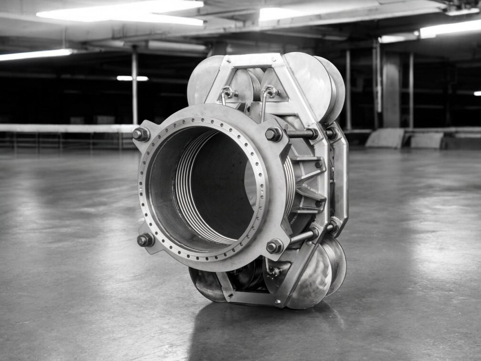 Large oval expansion joint