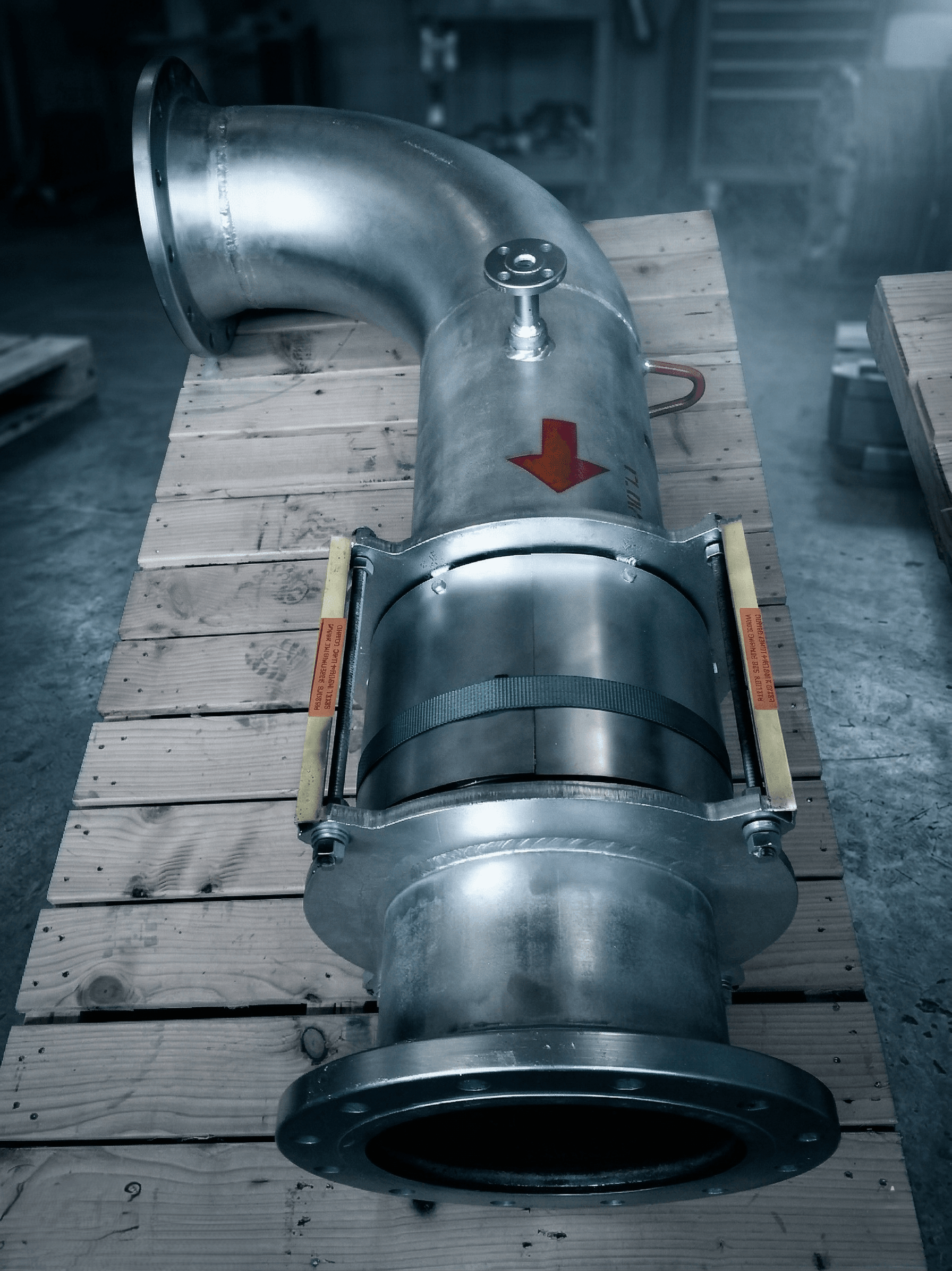 Industrial pipe fitting